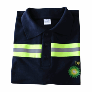 Playera Tipo Polo con Reflejante #1040