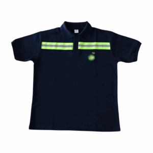Playera Tipo Polo con Reflejante #1040