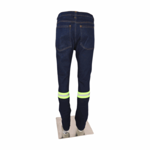 Pantalón Industrial Mezclilla con Reflejante #1013