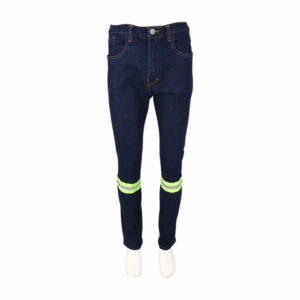 Pantalón Industrial Mezclilla con Reflejante #1013