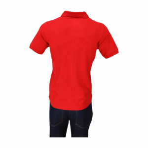 Playera Tipo Polo Rojo #1032