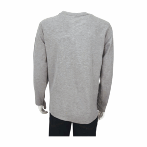 Playera Manga Larga Gris #1065