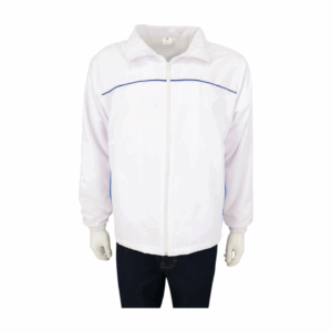 Chamarra Microfibra  Blanca #1059