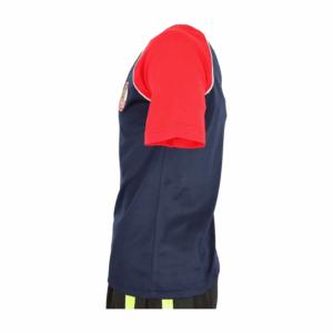 Playera Cuello V Combinada #1078