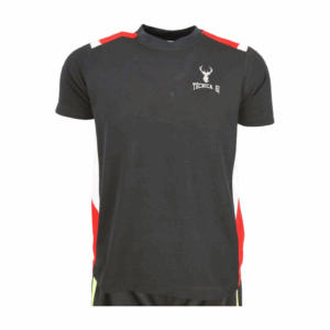 Playera Cuello Redondo Combinada #1062